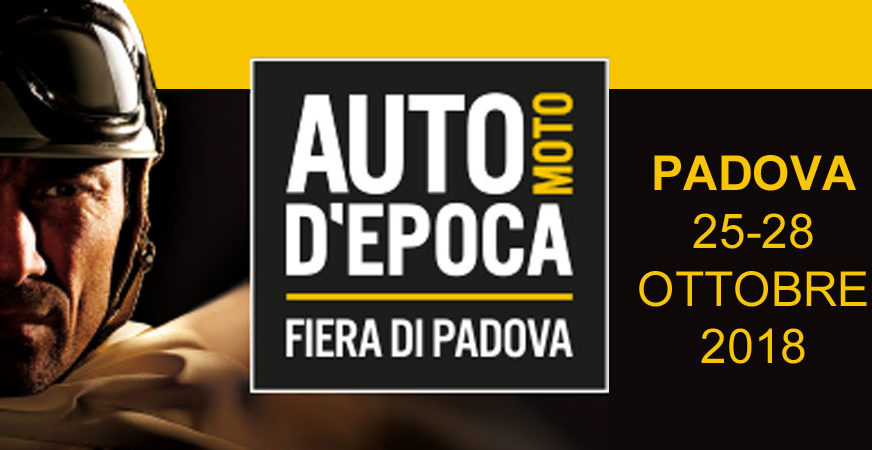 Elvifra at PADOVA Fair Classic Cars and Motorcycles - Italy October 2018